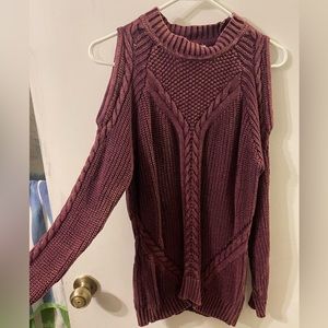 Mock neck sweater